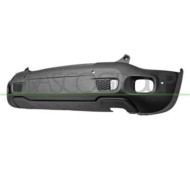 Paraurti Posteriore Nero/goffrato Con Fori Pdc+supporti Per Jeep Renegade Dal 2014 Al 2018