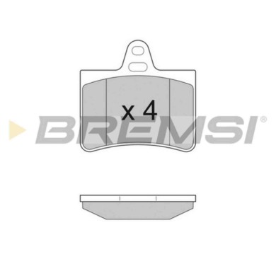 NEUTRO.jpg Kit Dischi E Pastiglie Freno 15.2mm Posteriori Citroën C5 I 2001-2004 1.8 16v S.f. Citroen Pieno