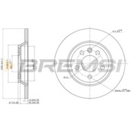 CD7158S.JPG Kit Dischi E Pastiglie Freno 16.5mm Posteriori Volkswagen Sharan 1995-2010 1.9 Tdi S.f. Lucas Girling Pieno