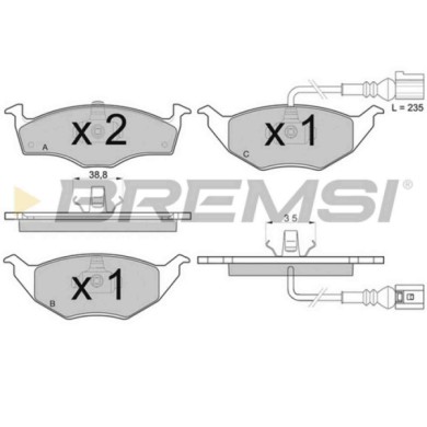 NEUTRO.jpg Kit Dischi E Pastiglie Freno 14.3mm Anteriori Audi A2 2001-2005 1.2 Tdi S.f. Kelsey-hayes Ventilato