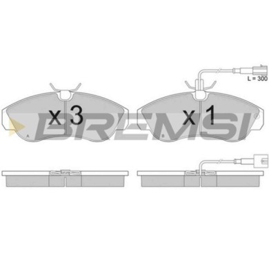 NEUTRO.jpg Kit Dischi E Pastiglie Freno 19.5mm Anteriori Peugeot Boxer Autobus 1994-2002 2.0i S.f. Lucas Girling Ventilato