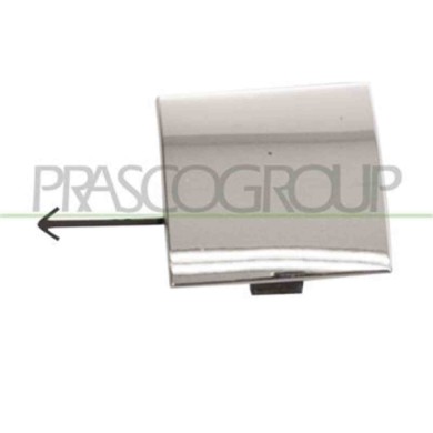 PG2021236_1.JPG Tappo Coprigancio Traino Anteriore Cromato Per Peugeot 107 Dal 2009 Al 2012