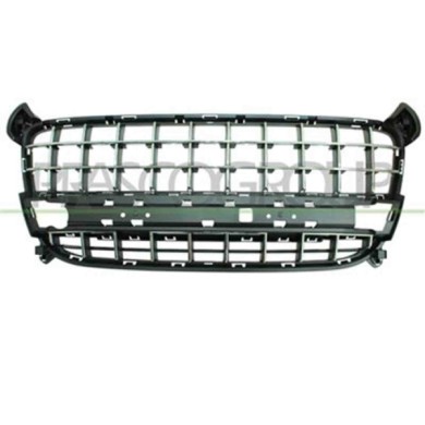 PG5202001_1.JPG Griglia Centrale Cromata Paraurti Anteriore Per Peugeot 3008 Dal 2009 Al 2013