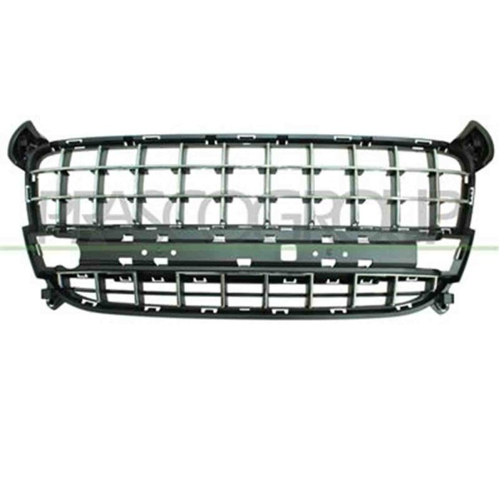 PG5202001_1.JPG Griglia Centrale Cromata Paraurti Anteriore Per Peugeot 3008 Dal 2009 Al 2013