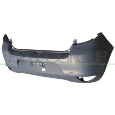 RN3271061_1.JPG Paraurti Posteriore Con Primer Per Renault Clio Dal 2009 Al 2012