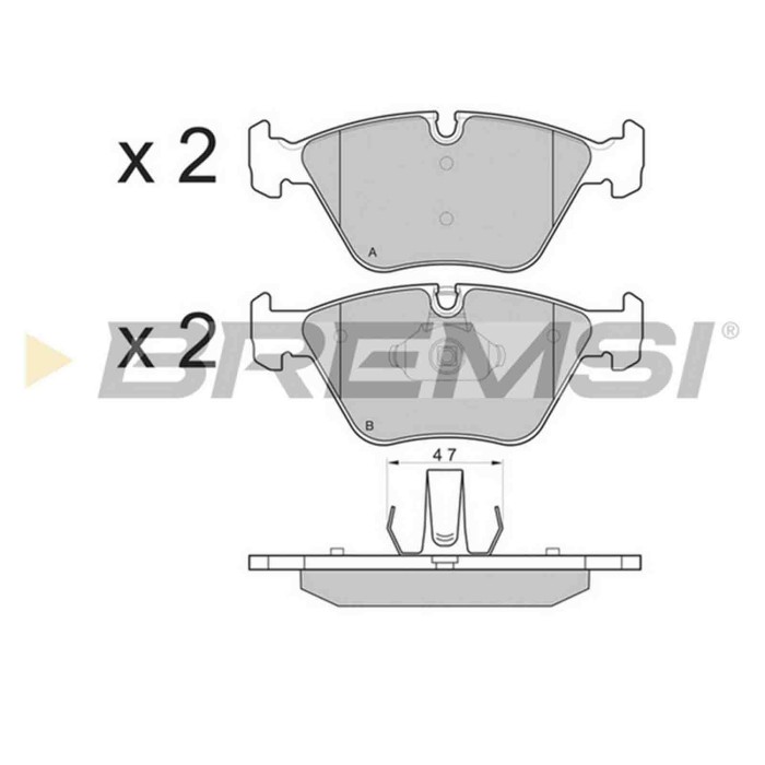 NEUTRO.jpg Kit Dischi E Pastiglie Freno 20mm Anteriori Bmw X3 2003-2006 3.0i Xdrive S.f. Ate Ventilato
