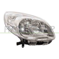 Proiettore Destro H4 Elettrico Cromato Per Renault Kangoo Dal 2013 Al 2021