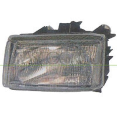 VG0174603_1.JPG Proiettore Destro H4 Manuale/elettrico Per Volkswagen Polo Classic - Variant - Caddy Dal 1994 Al 2004