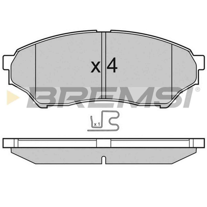 NEUTRO.jpg Kit Dischi E Pastiglie Freno 15.4mm Anteriori Mitsubishi Pajero Pinin 2001-2007 1.8 S.f. Sumitomo Ventilato