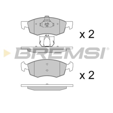 NEUTRO.jpg Kit Dischi E Pastiglie Freno 18mm Anteriori Dacia Logan 2010-2012 1.6 Bi-fuel S.f. Ate Ventilato
