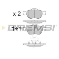 NEUTRO.jpg Kit Dischi E Pastiglie Freno 18.2mm Anteriori Toyota Avensis 1999-2003 2.0 D-4d S.f. Ate Ventilato