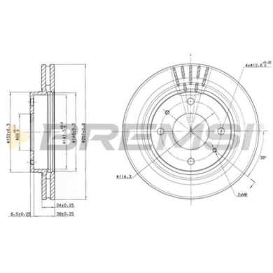 CD7577V.JPG Kit Dischi E Pastiglie Freno 17.2mm Anteriori Hyundai Lantra Ii 1995-2000 1.6i S.f. Sumitomo Ventilato
