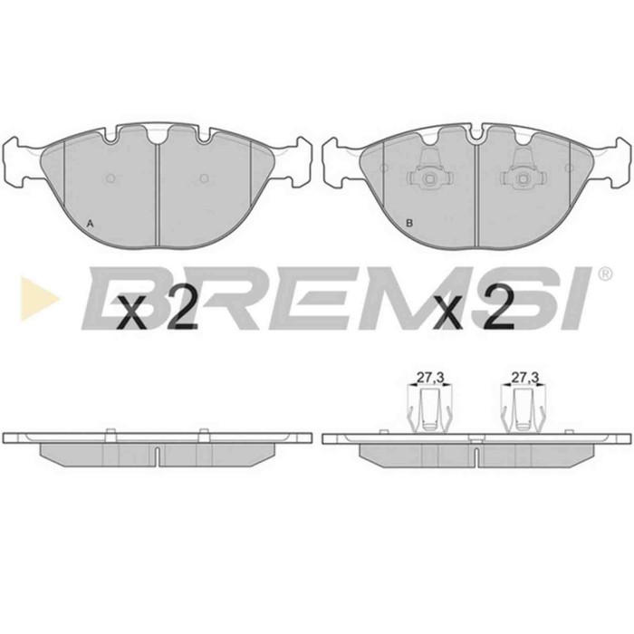 NEUTRO.jpg Kit Dischi E Pastiglie Freno 20.8mm Anteriori Bmw X5 2001-2003 4.6is S.f. Ate Ventilato