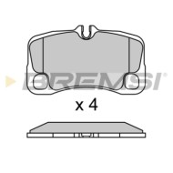 NEUTRO.jpg Kit Dischi E Pastiglie Freno Posteriori Toyota Land Cruiser 100 1998-2007 4.2 Td S.f. Akebono Ventilato