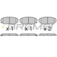 NEUTRO.jpg Kit Dischi E Pastiglie Freno 17.2mm Anteriori Kia Sorento Iii 2015-2020 2.2 Crdi S.f. Mando Ventilato