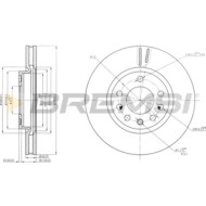 CD7644V.JPG Kit Dischi E Pastiglie Freno 14.6mm Anteriori Opel Corsa D 2012-2014 1.4 S.f. Brembo Ventilato