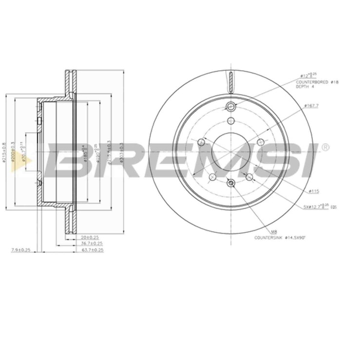 CD7660V.JPG Kit Dischi E Pastiglie Freno 30mm Posteriori Chevrolet Captiva 2011-2011 2.2 D S.f. Knorr Sk7 Ventilato