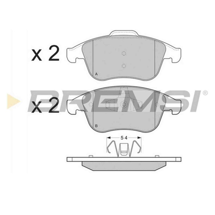 NEUTRO.jpg Kit Dischi E Pastiglie Freno 18mm Anteriori Renault Laguna Coupé 2008-2015 2.0 Dci Gt S.f. Ate Ventilato