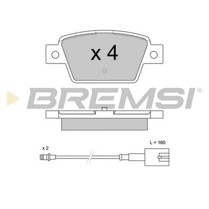 NEUTRO.jpg Kit Dischi E Pastiglie Freno 17.5mm Posteriori Alfa Romeo Mito 2011-2013 0.9 Twinair S.f. Bosch Pieno