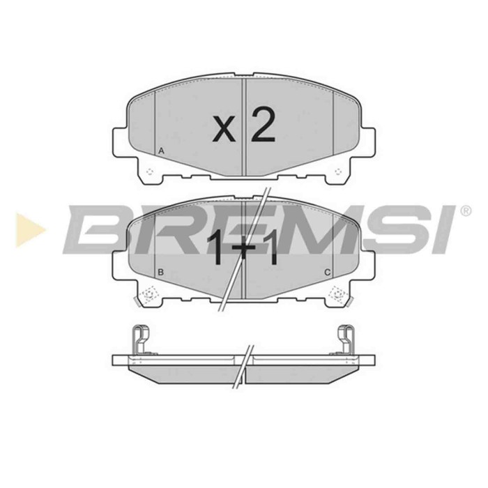 NEUTRO.jpg Kit Dischi E Pastiglie Freno 17mm Anteriori Honda Accord Viii 2008-2015 2.2i-dtec S.f. Akebono Ventilato