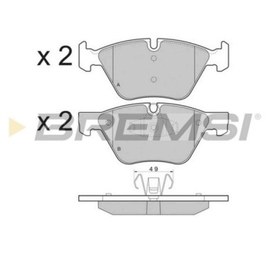 NEUTRO.jpg Kit Dischi E Pastiglie Freno 20.3mm Anteriori Bmw 1 Cabriolet 2008-2013 120i S.f. Ate Ventilato