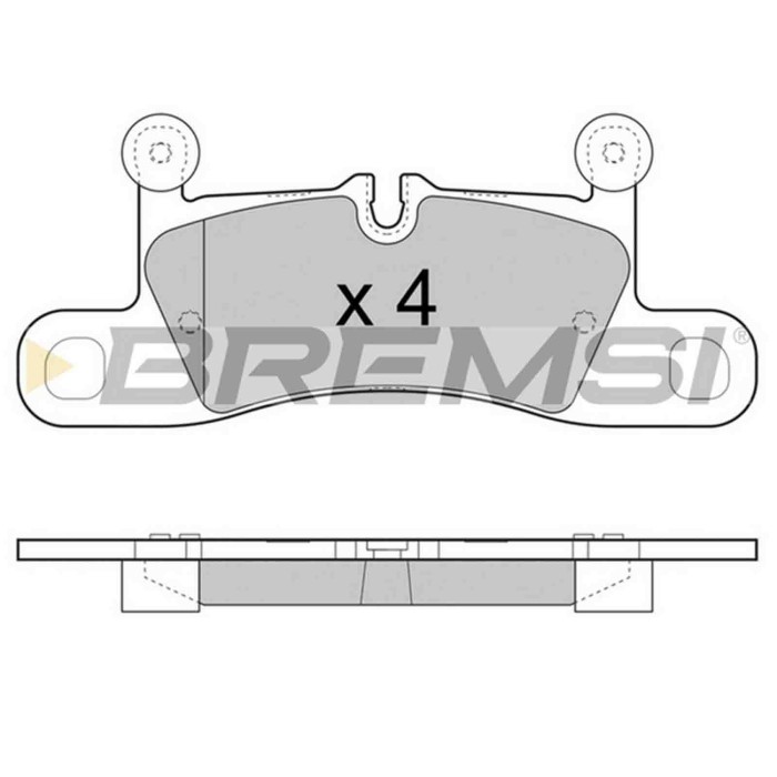 NEUTRO.jpg Kit Dischi E Pastiglie Freno 17.2mm Posteriori Porsche Cayenne 2010-2024 4.8 Turbo S.f. Brembo Ventilato