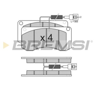 NEUTRO.jpg Kit Dischi E Pastiglie Freno 20.5mm Anteriori Chevrolet Orlando 2011-2024 1.8 S.f. Girling Ventilato