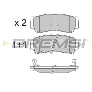 NEUTRO.jpg Kit Dischi E Pastiglie Freno 15.6mm Posteriori Hyundai Santa Fé Ii 2009-2012 2.2 Crdi S.f. Mando Pieno