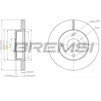 CD7884V.JPG Kit Dischi E Pastiglie Freno 15.8mm Anteriori Nissan Micra Ii 1998-2003 1.5 D S.f. Akebono Ventilato
