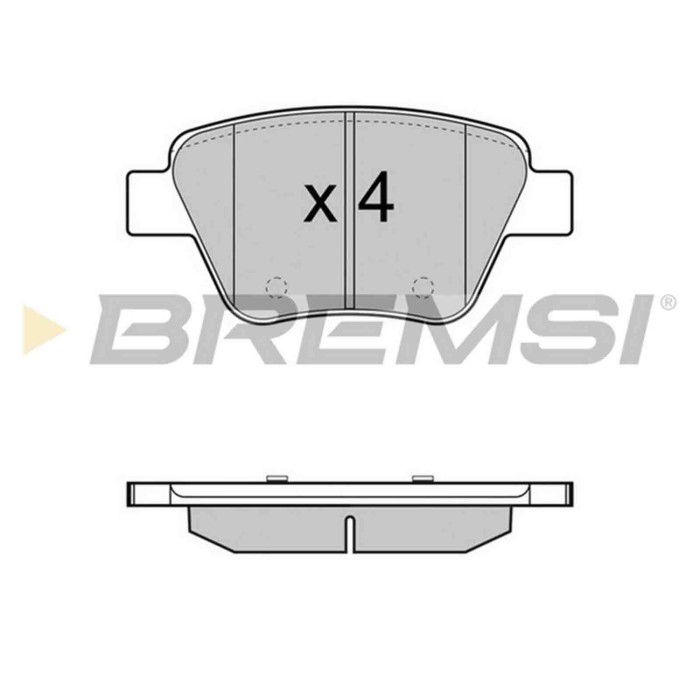 NEUTRO.jpg Kit Dischi E Pastiglie Freno 17.7mm Posteriori Audi A1 2012-2012 2.0 Tfsi Quattro S.f. Bosch Pieno