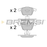 NEUTRO.jpg Kit Dischi E Pastiglie Freno Anteriori Volvo V70 Ii 2001-2008 2.4 D5 S.f. Ate Ventilato
