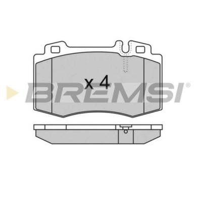 NEUTRO.jpg Kit Dischi E Pastiglie Freno 17.7mm Anteriori Mercedes-benz Sl 1998-2001 280 S.f. Brembo Ventilato