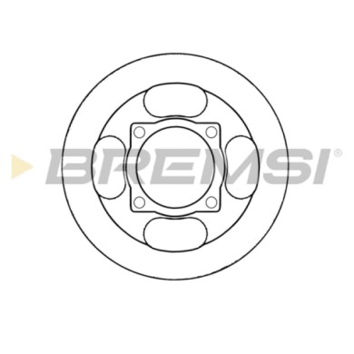 CD7915S.JPG Kit Dischi E Pastiglie Freno Anteriori Ligier Js50 2013-2024 0.5 Pieno