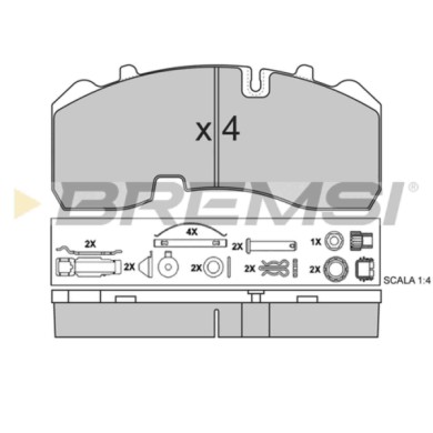 NEUTRO.jpg Kit Dischi E Pastiglie Freno 30mm Anteriori Audi A6 Avant 2011-2015 2.8 Fsi S.f. Knorr Ventilato