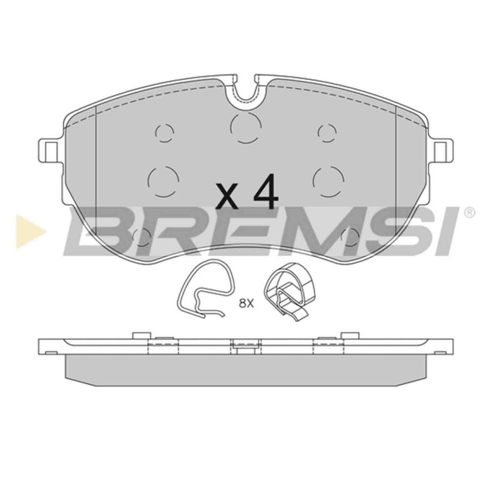 NEUTRO.jpg Kit Dischi E Pastiglie Freno Anteriori Volkswagen Amarok 2011-2022 2.0 Bitdi S.f. Bosch Ventilato
