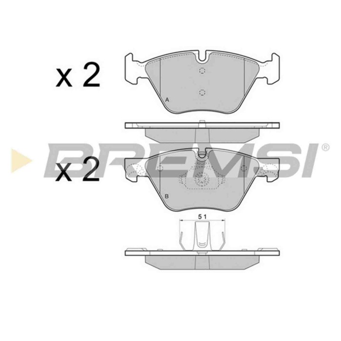 NEUTRO.jpg Kit Dischi E Pastiglie Freno Anteriori Bmw 5 2014-2016 520d S.f. Ate Ventilato