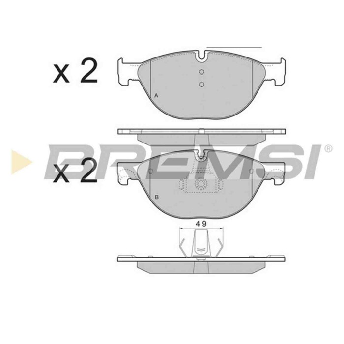 NEUTRO.jpg Kit Dischi E Pastiglie Freno Anteriori Bmw 5 2010-2016 520d S.f. Ate Ventilato