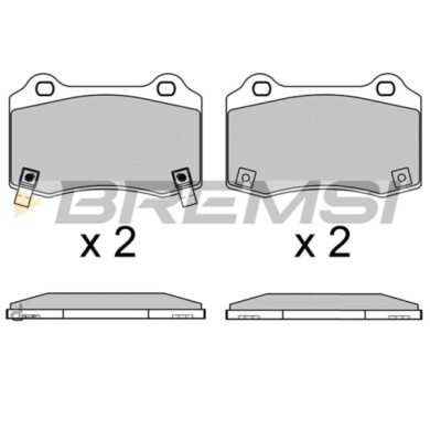 NEUTRO.jpg Kit Dischi E Pastiglie Freno 14.8mm Posteriori Chrysler 300 C 2007-2012 2.7 S.f. Brembo Ventilato