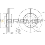 CD8111V.JPG Kit Dischi E Pastiglie Freno 30mm Anteriori Hyundai H-1 Travel 2008-2024 2.5 Crdi S.f. Knorr Ventilato