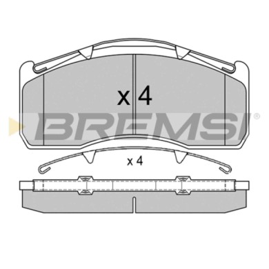 NEUTRO.jpg Kit Dischi E Pastiglie Freno 29mm Posteriori Mazda 323 F Vi 1998-2001 1.5 16v S.f. Meritor Dle-duco Pieno