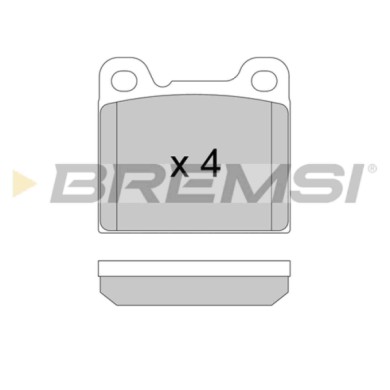 NEUTRO.jpg Kit Dischi E Pastiglie Freno 15mm Posteriori Volvo S90 I 1997-1998 2.9 S.f. Ate Pieno