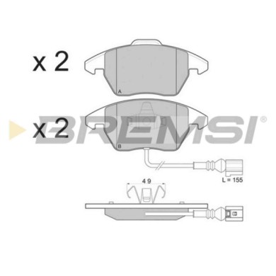 NEUTRO.jpg Kit Dischi E Pastiglie Freno 20.3mm Anteriori Volkswagen Up! 2011-2020 1.0 S.f. Ate Ventilato