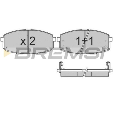 NEUTRO.jpg Kit Dischi E Pastiglie Freno 16.8mm Anteriori Kia Cee'd 2012-2018 1.4 Crdi 90 S.f. Mando Ventilato