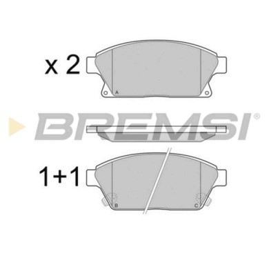 NEUTRO.jpg Kit Dischi E Pastiglie Freno 18.8mm Anteriori Opel Astra J Gtc 2014-2018 1.6 Cdti S.f. Bosch Ventilato
