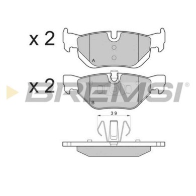 NEUTRO.jpg Kit Dischi E Pastiglie Freno 17.3mm Posteriori Bmw 1 Coupé 2007-2013 123d S.f. Ate Ventilato