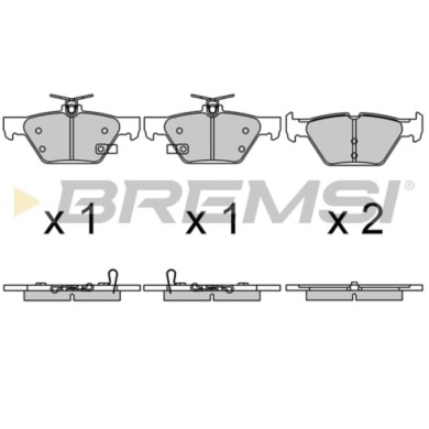 NEUTRO.jpg Kit Dischi E Pastiglie Freno 14.5mm Posteriori Subaru Xv 2017-2024 2.0i Awd S.f. Akebono Pieno