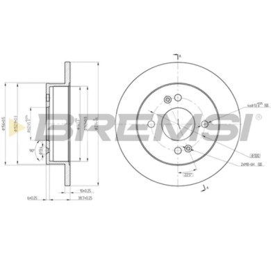 CD8213S.JPG Kit Dischi E Pastiglie Freno 15.4mm Posteriori Hyundai I10 2014-2019 1.0 Lpg S.f. Akebono Pieno