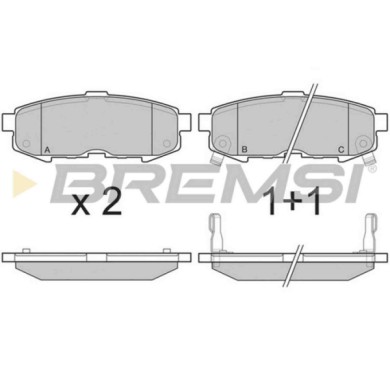 NEUTRO.jpg Kit Dischi E Pastiglie Freno 15.7mm Posteriori Mazda Mpv Ii 2002-2006 2.0 Di S.f. Akebono Ventilato