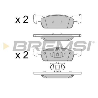 NEUTRO.jpg Kit Dischi E Pastiglie Freno 18mm Anteriori Dacia Logan Ii 2013-2024 1.6 16v S.f. Ate-teves Ventilato