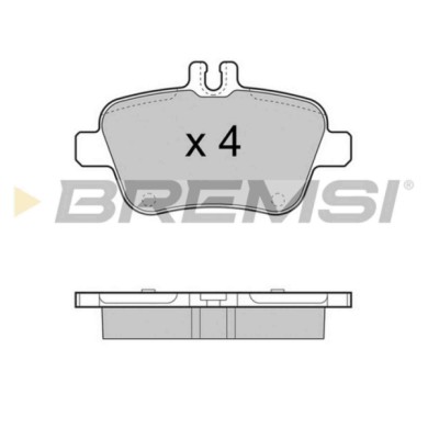 NEUTRO.jpg Kit Dischi E Pastiglie Freno 18.5mm Posteriori Mercedes-benz Classe A 2015-2018 A 160 S.f. Trw Pieno